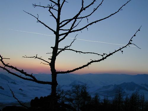 Mongolian Sunset