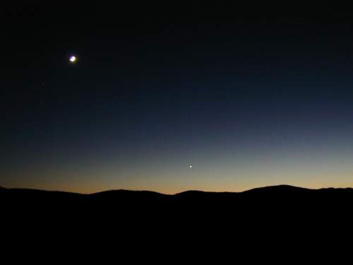 Nighttime in the Desert