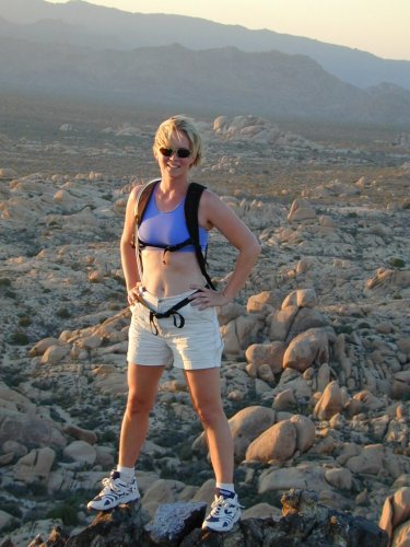 Karen at Joshua Tree