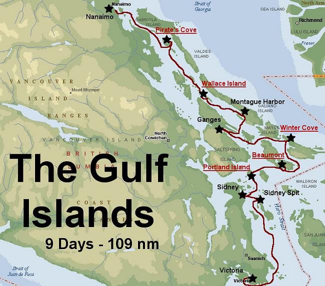 Post Two - Gulf Islands Part One