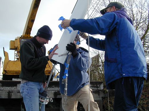 Stepping the Mast