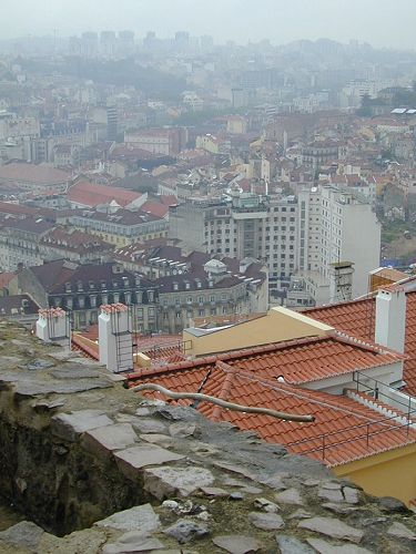 Lisbon From a Hilltop