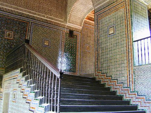 Staircase of Sevillano Tiles
