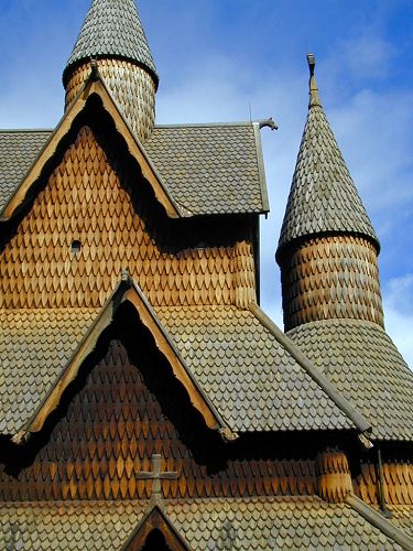 Borgund Stave Church, West of Oslo