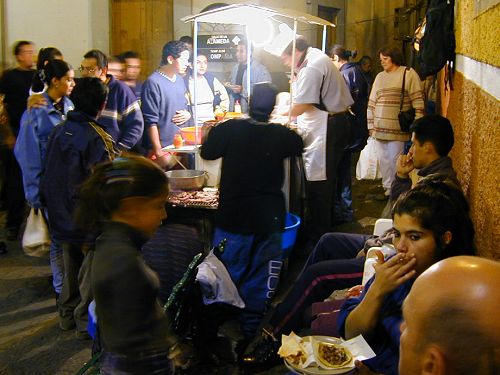 Eating on the Street