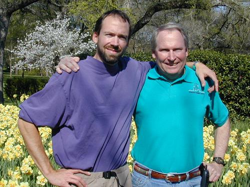 Scott and John at the Arboretum